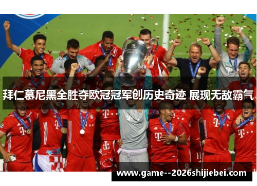 拜仁慕尼黑全胜夺欧冠冠军创历史奇迹 展现无敌霸气